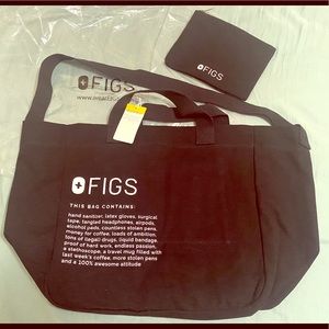 FIGS Large Tote Bag
